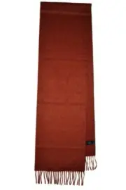 Paul Smith Mainline Mens Burnt Orange Cashmere Scarf Brand New RRP£175