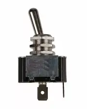 Sierra Marine On/Off SPST Toggle Switch 25A Nickle Plated Brass Mounting TG22000