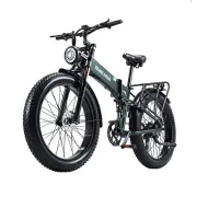 [EU DIRECT] BURCHDA R5 PRO Electric Bike 48V 20AH Battery 1000W Motor 26*4.0inch Tires 70-90KM Mileage 180KG Max Load Fo