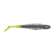 Berkley PowerBait Bonefish Fishing Soft Bait, Firecracker/Chartreuse, 3 1/4"