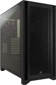 Corsair 4000D Airflow Tempered Glass Mid-Tower ATX Case High-Airflow Front Panel