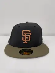 San Francisco Giants New Era Ripstop World Series Patch Fitted Cap Hat 7 1/2