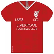 Liverpool FC Shirt Shaped Sign Red One Size