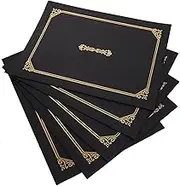 UTHCLO 5 Pcs A4 Certificate Holder Paper Shell Diploma Certificate Holder Document Protective Cover Frame