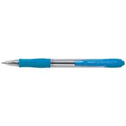 Pilot BPGP Super Grip Fine Ballpoint Pen Light Blue