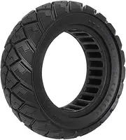 11 Inch Solid Tires for Zero 11X Electric Scooter, 90/65-6.5 Rubber Tires with Off-Road Tread