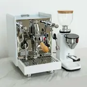 Stunning Custom White E61 Coffee Machine Package & Dosserless Grinder