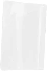 Scratch Transparent Book Sleeve for Notebooks Planners and Textbooks Protection for Home School and Office Use