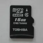 TOSHIBA(東芝) 16GB MICRO SDHC/TF 存儲卡 CLASS 4