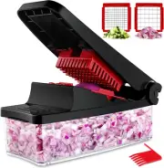 Vegetable Chopper, Food Chopper Onion Chopper Vegetable Cutter, Kitchen Veggie C