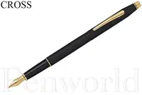 在飛比找Yahoo!奇摩拍賣優惠-【Pen筆】CROSS高仕 經典世紀黑金鋼筆 AT0086-