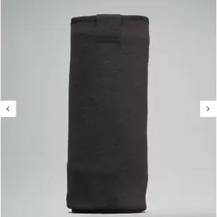 NYChic LULULEMON Yoga Mat Towel with Grip 瑜伽鋪巾 瑜珈 止滑抗菌 套帶 黑
