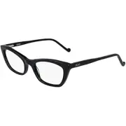 NEW Liu Jo LJ 2714R 001 Ebony Eyeglasses 52mm with LJ Case