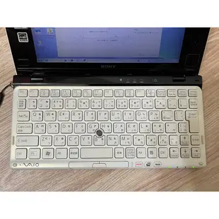 SONY VPCP VAIO P 8吋 白色 小筆電 Z560 256GB SSD 610克 日本製 P115