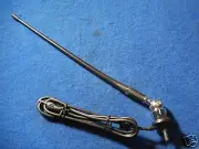 CLASSIC MINI CHROME ROOF/WING MOUNT AERIAL, AUSTIN, MORRIS, ROVER, VAN, PICKUP.