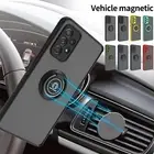 Phone Case For Samsung Galaxy A13 A14 A53 A54 5G A03S Magnetic Ring Holder Cover
