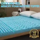 AU Stock Memory Foam Mattress Topper 7-Zone Cool Gel Bed 5cm Thick Matress Pad