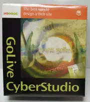 Vintage GoLive CyberStudio Web Publishing CD-ROM Macintosh 1997 Software New
