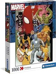 Clementoni Marvel Puzzle, 1000 Pieces, Multicolour
