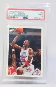 1991 Upper Deck MICHAEL JORDAN #48 -MINT- PSA 9