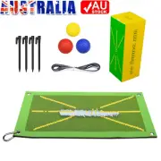 Golf Training Mat for Swing Detection Batting Golf Aid Game Practice Training YA