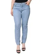 Dolce & Gabbana Skinny Light Wash Jeans Women Blue Pants