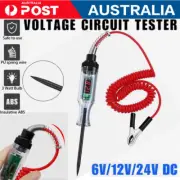 Automotive Circuit Tester Led Light Test Pen with Voltmeter & Probe 6V/12V/24V