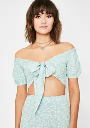 Lovely Lotus Crop Top