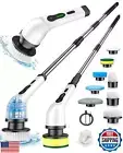 Electric Spin Scrubber, Cordless Cleaning Brush, Shower Scrubber with 9 Brush