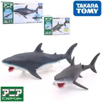在飛比找蝦皮購物優惠-TOMY多美卡安利亞仿真巨齒鯊模型大白鯊海洋動物玩具漂浮版鯊