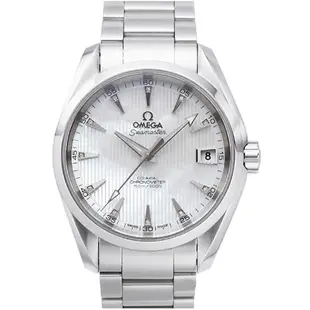 OMEGA 歐米茄 Aqua Terra 150米同軸擒縱日期腕表(231.10.39.21.55.001)x珍珠貝x43mm