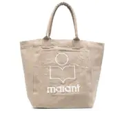 [Isabel Marant] Isabel Marant Yenky Canvas Logo Tote Bag