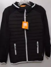 Moody Boys XL Down Ski Jacket Oshikura manju black Packable stretch