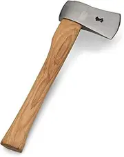 Kings County Tools Swiss Army Camping Axe | Vintage Never Used Quality Steel | Easy to Carry and Use | Perfect for Camping, Kindling, Chopping Trees & Large Wood Limbs