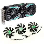 Cooling Fan Graphics Fan for MAXSUN RTX2060 2070 GTX1660S 1660Ti Repair Parts