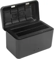 Battery for Insta 360 X4, Camera Battery Fast Charging Box, Battery Hub, PD3.0 PD2.0 Fast Charging, with 2 Cards Slot, Type C Fast Charging Station