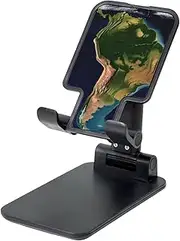 GDSHJKLW South America Satellite Image Foldable Cell Phone Stand Adjustable Angle Height Phone Stands Portable Desktop Phone Holder Compatible with All Smartphone