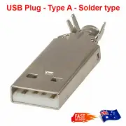 USB Plug - Type A - Solder type NEW
