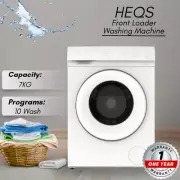 HEQS 7kg Front Loader Washing Machine 10 Wash Programs