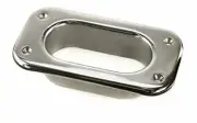 Whitecap Hawse Pipe - 316 Stainless Steel - 4" x 2"