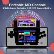 Handheld Sega Genesis Console 16Bit Pocket HDTV Output Mega Drive Game portable