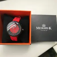 在飛比找蝦皮購物優惠-羅志祥 Morris K 手錶 動物花紋手錶 全新