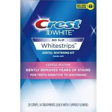 Crest 3DWhite 美白牙貼 - 溫和型