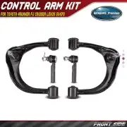 Front Upper Control Arm w/ Ball Joint Outer Tie Rod End for Lexus GX470 Toyota (for: Toyota)