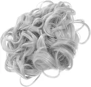 Vaguelly Curly Retro Hair Bun Piece Lightweight Hair Extensions Fake Bun Clip for Women Versatile Chignon Accessory for Everyday Special Occasions