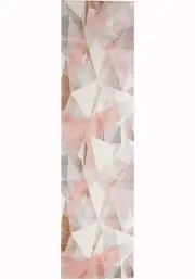 Dimensions In Broken Blush : Runner Rug