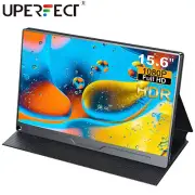 UPERFECT Portable Monitor 15.6 Inch FHD 1080P USB-C HDMI HDR IPS with Smart Case
