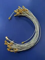 SF085SC, SMA Straight Plug to SMB Straight Plug, 12" RF Coax Cable