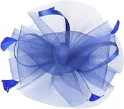 [PACKOVE] Mesh Fascinator Hat for Women Elegant Head for Tea Party and Wedding Banquet Dual Use Hair Clip and Headband Lightweight and Chic Design Hair Accessory for Special Occasions