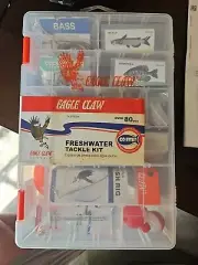 Eagle Claw TK-FRESH 83 Piece Freshwater Tackle Kit. Perfect for